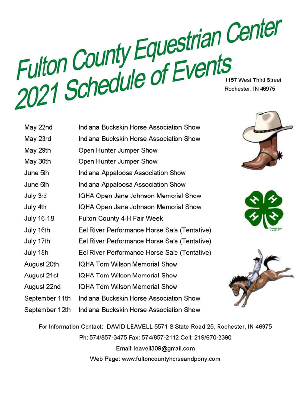 Show Bills - Fulton County 4-H Horse and Pony Club